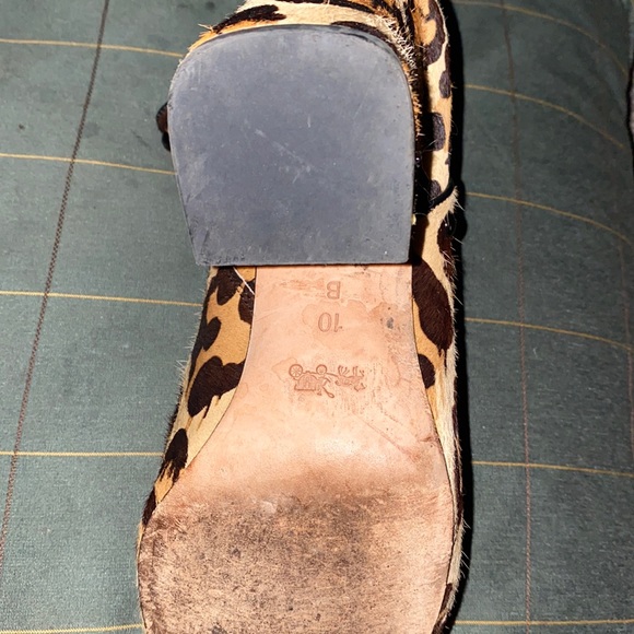 Coach Cheetah print ankle booties - Picture 4 of 4